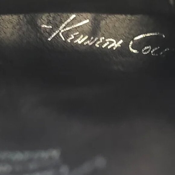 Brown Leather Chelsea side zip Boots Square Toe, US Women's US 9, Men 7 - Picture 3 of 8